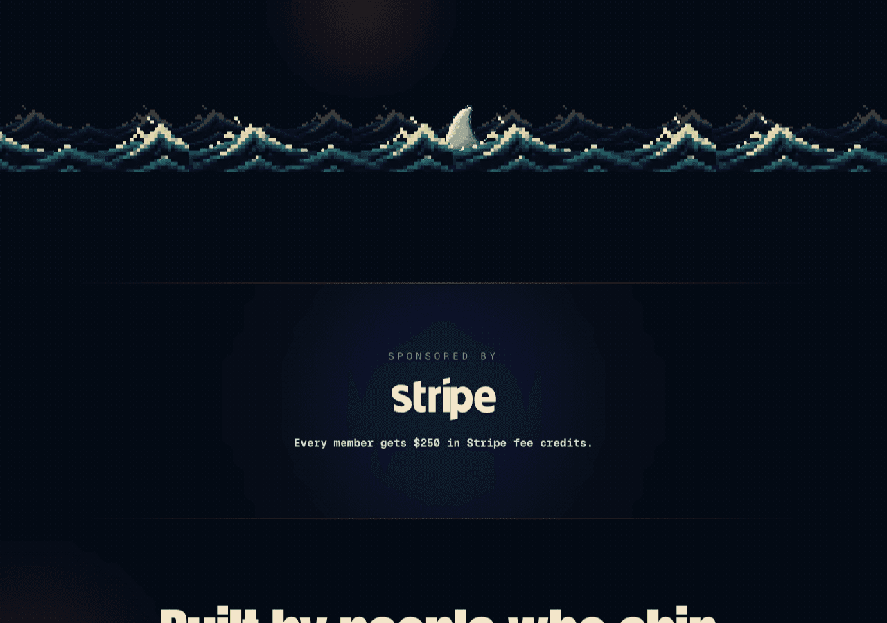 Screenshot of the current official Ship or Die landing page header and hero