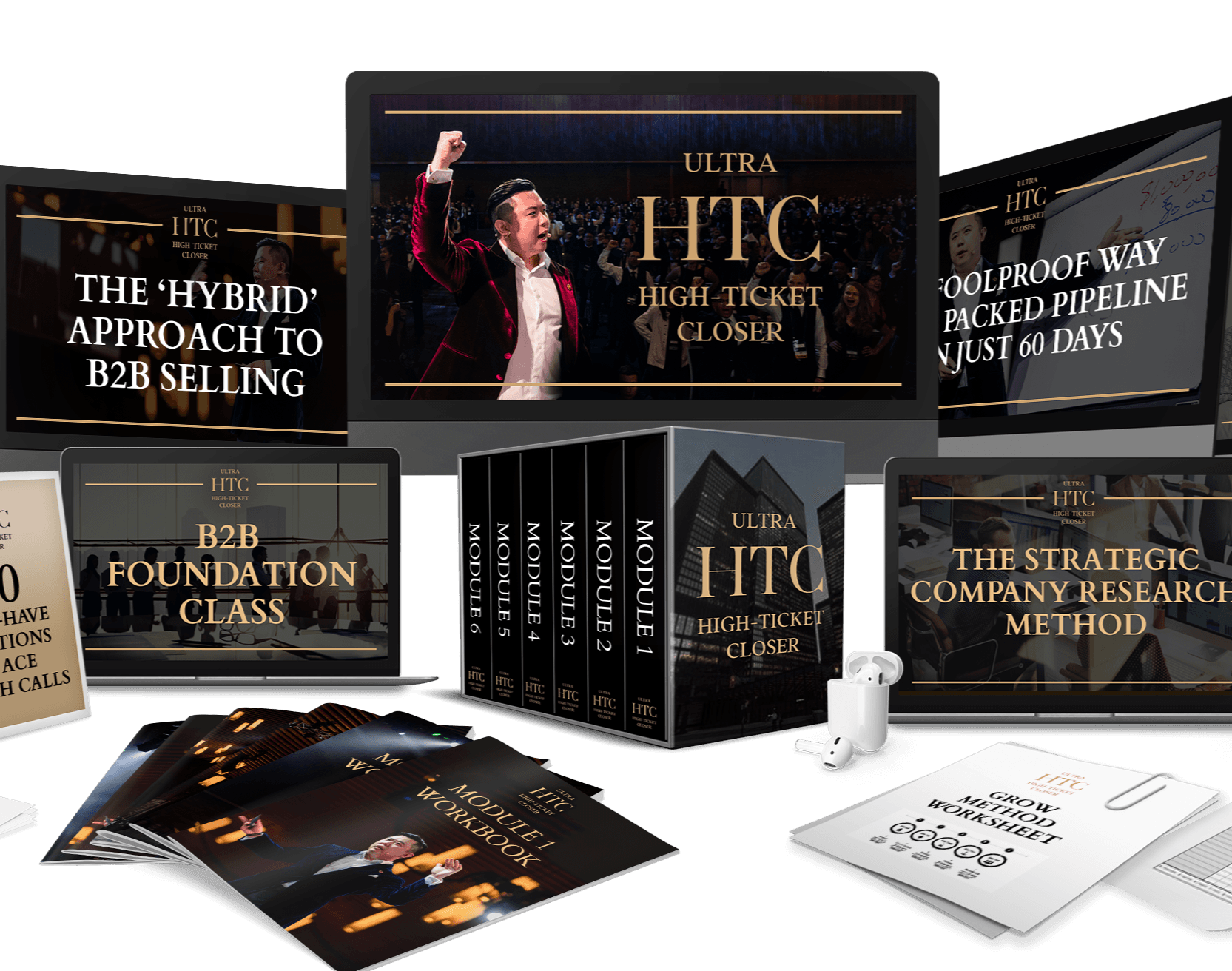 The Ultra High-Ticket Closer Certification Program bundle image published by The Dan Lok Shop